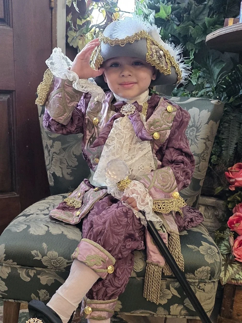 Boys Size 4 Versailles inspired Costume